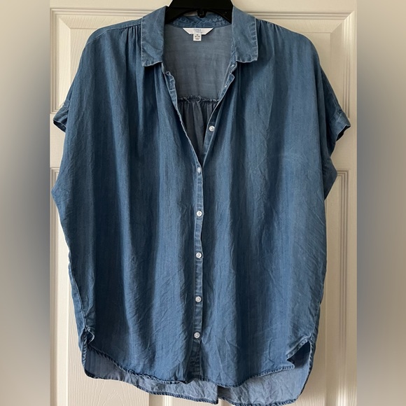 Time and Tru Chambray Shirt - Picture 3 of 6